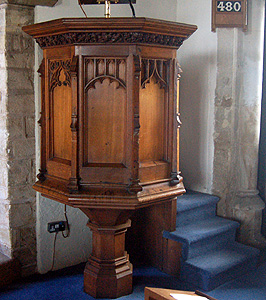 The pulpit March 2012